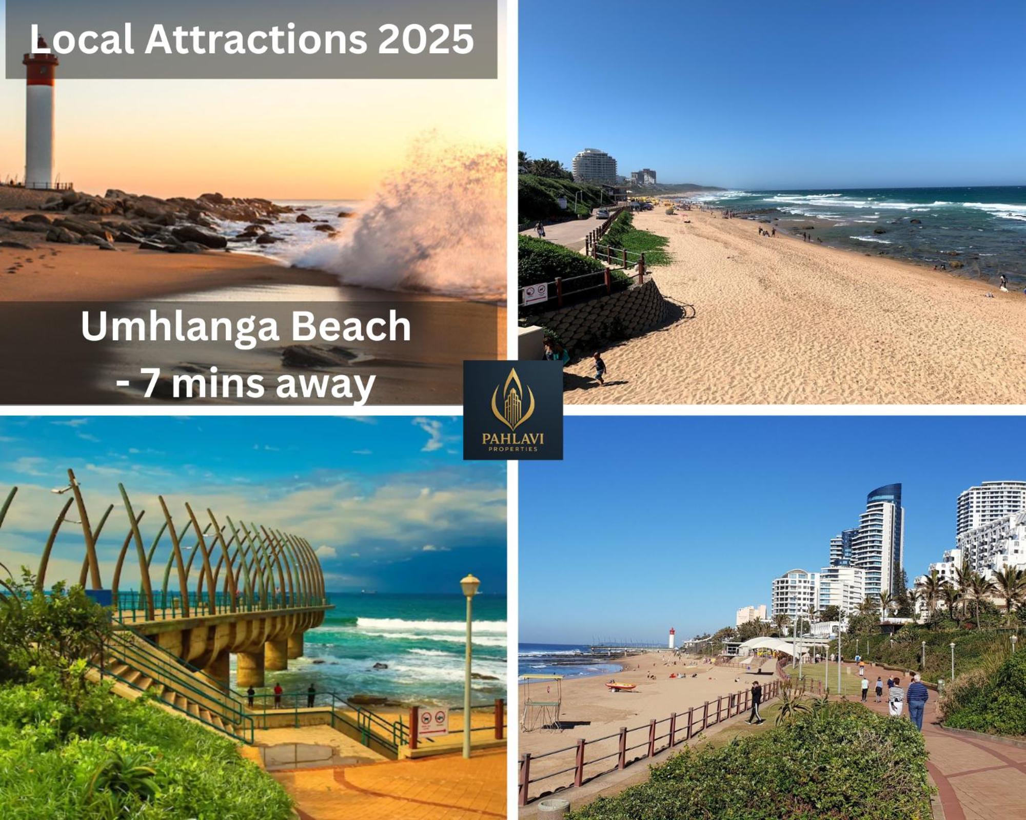 Stunning 2 Bed - Rooftop Braai Area - Sunset Views Durban Exterior foto
